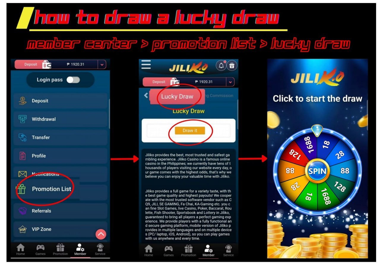 JILIKO🌟 Lucky draw, 100% Guaranteed Win 18~1688 bonus