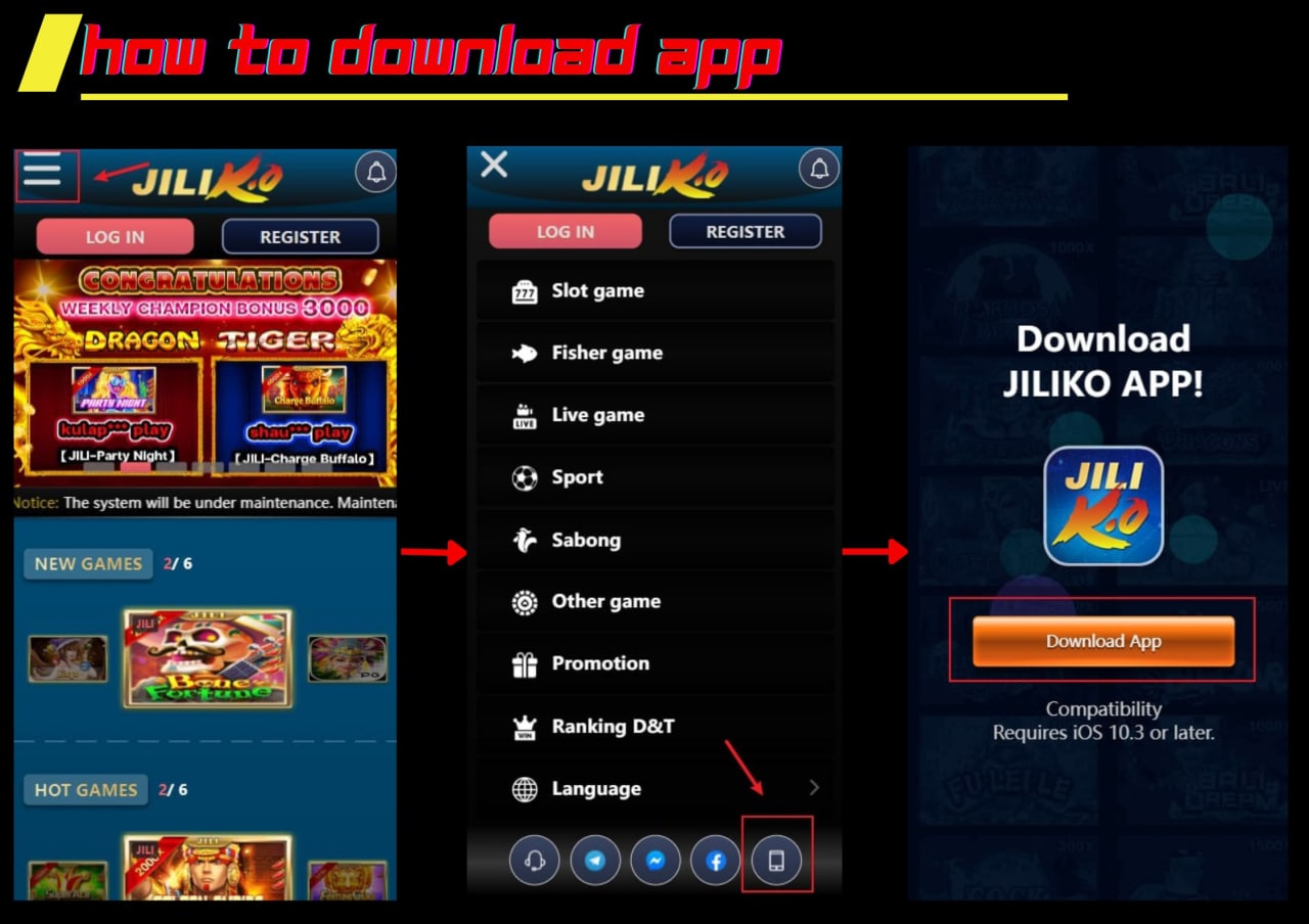 JILIko  Download APP2.0 GET 100 bonus