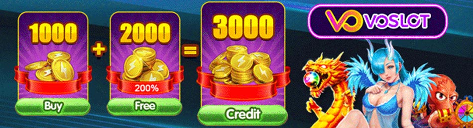 VOSLOT Daily Deposit 200% Ultimate Bonus