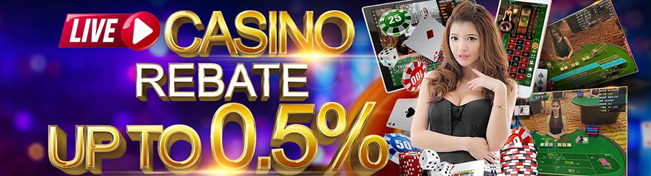 VOSLOT Live Casino Rebate